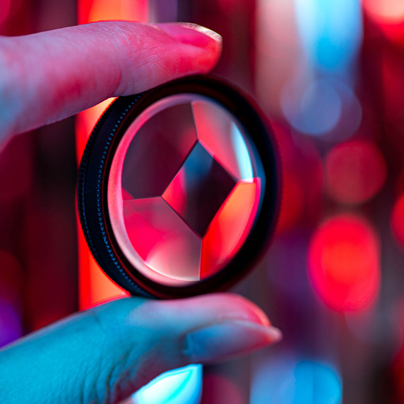 Сет филтри за камера с призматично оптично стъкло – LJ-017, Puyang No.1, ново