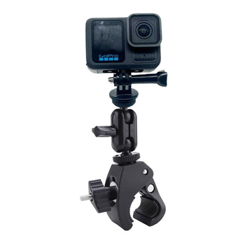 Universal σφιγκτήρας σωλήνα για smartphones και κάμερες δράσης — μοντέλο Universal, υλικό πλαστικό/μέταλλο, σταθερή λήψη