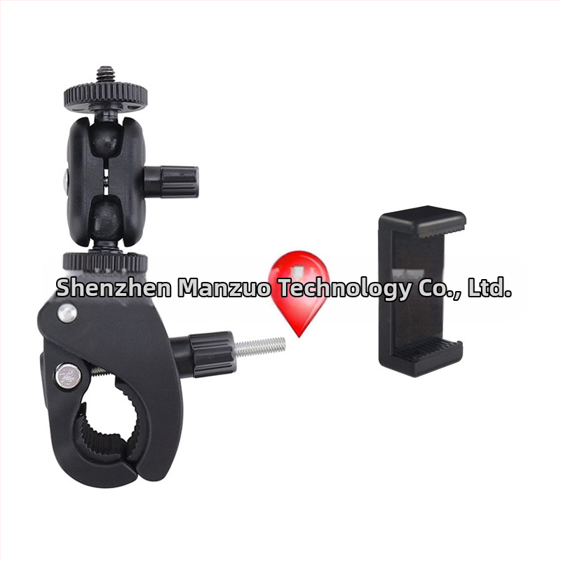 Universal σφιγκτήρας σωλήνα για smartphones και κάμερες δράσης — μοντέλο Universal, υλικό πλαστικό/μέταλλο, σταθερή λήψη