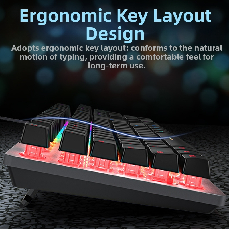 Forerunner GX300 гейминг комплект клавиатура и мишка, USB кабел, 1600dpi оптичен сензор, подсветка, ергономичен дизайн