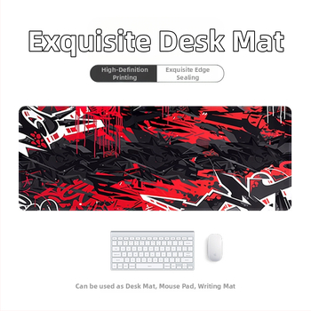 Επιφάνεια ποντικιού γραφείου από φυσικό καουτσούκ, αντιολισθητική, μονής όψης, με εκτύπωση θερμικής μεταφοράς, κατάλληλη για παιχνίδια και γραφείο