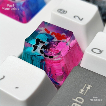 Капачка за клавиш на механична клавиатура, единична креативна универсална капачка; OEM модел; антихлъзгаща; материал: друго