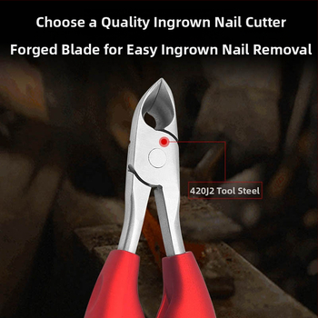 Φορητά τσιμπίδια φροντίδας νυχιών και δέρματος για αφαίρεση νεκρού δέρματος — Υλικό: πλαστικό + ανοξείδωτο ατσάλι; Στυλ: φορητό, οικιακό, τσιμπίδια αυλακωμένων νυχιών; Καθαρό βάρος: 80 g; Συσκευασία: 300 τεμ