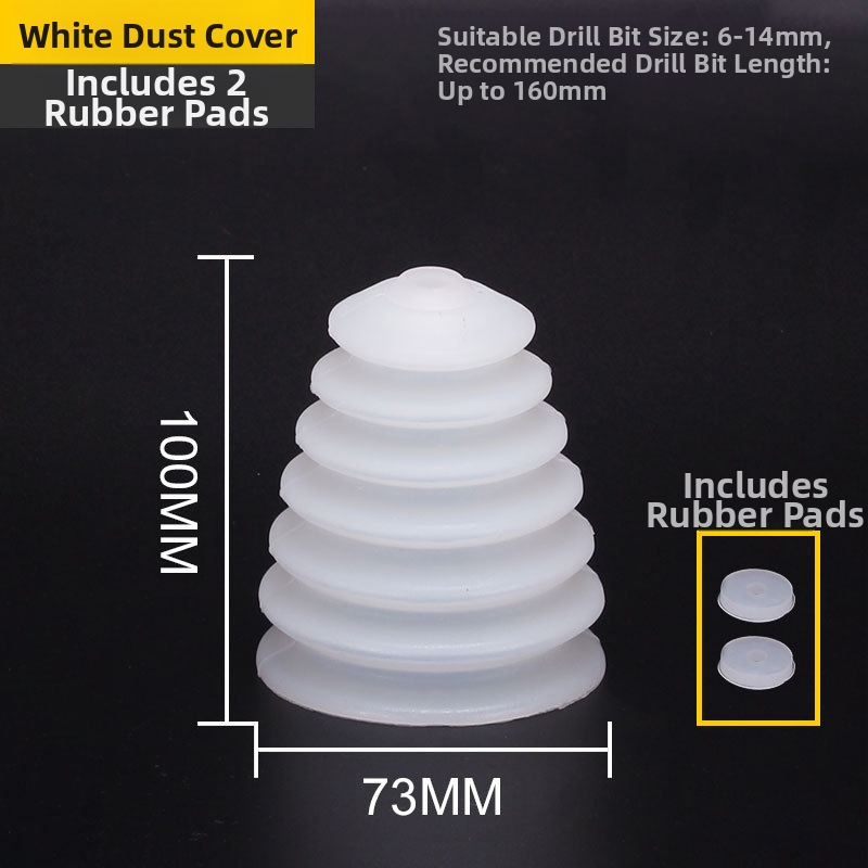 Κάλυμμα Σκόνης για Κρουστικό ή Χειροκίνητο Τρυπάνι με Σάκο Σκόνης – Kirin Arm, Πλαστικό