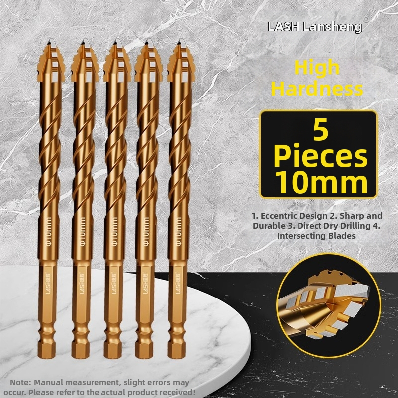 Четиризъбна назъбена ексцентрична глава за пробиване на керамични плочки и бетон – сухо пробиване, изключително твърда