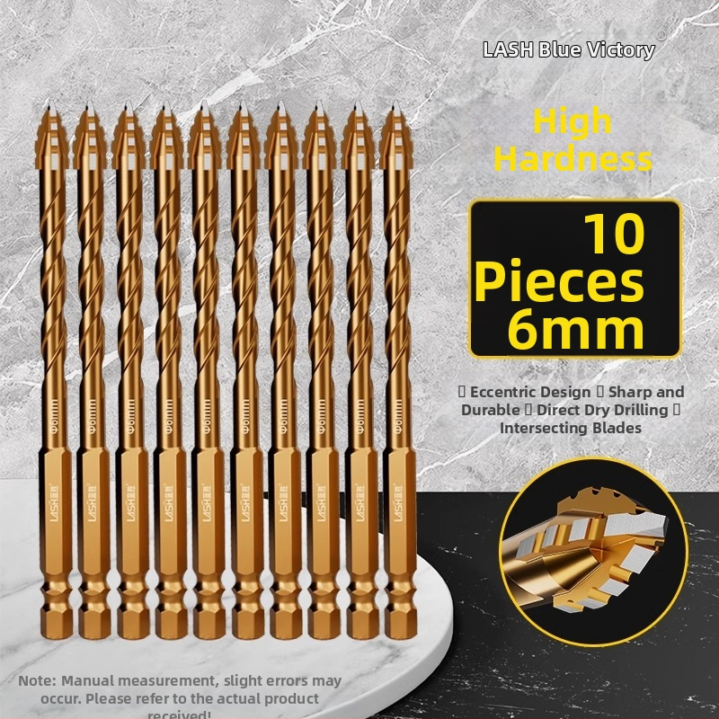 Четиризъбна назъбена ексцентрична глава за пробиване на керамични плочки и бетон – сухо пробиване, изключително твърда