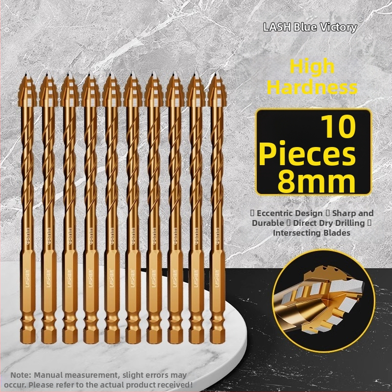 Четиризъбна назъбена ексцентрична глава за пробиване на керамични плочки и бетон – сухо пробиване, изключително твърда