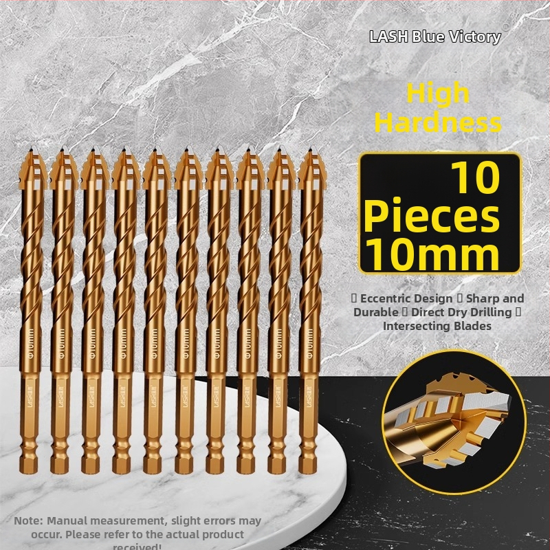 Четиризъбна назъбена ексцентрична глава за пробиване на керамични плочки и бетон – сухо пробиване, изключително твърда