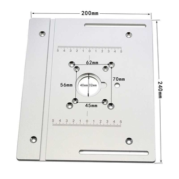 Дървообработваща машина за гравиране и фрезоване със многофункционална повдигаща работна маса, кантоване и канавки върху алуминиев панел — Напрежение 2,4 V
