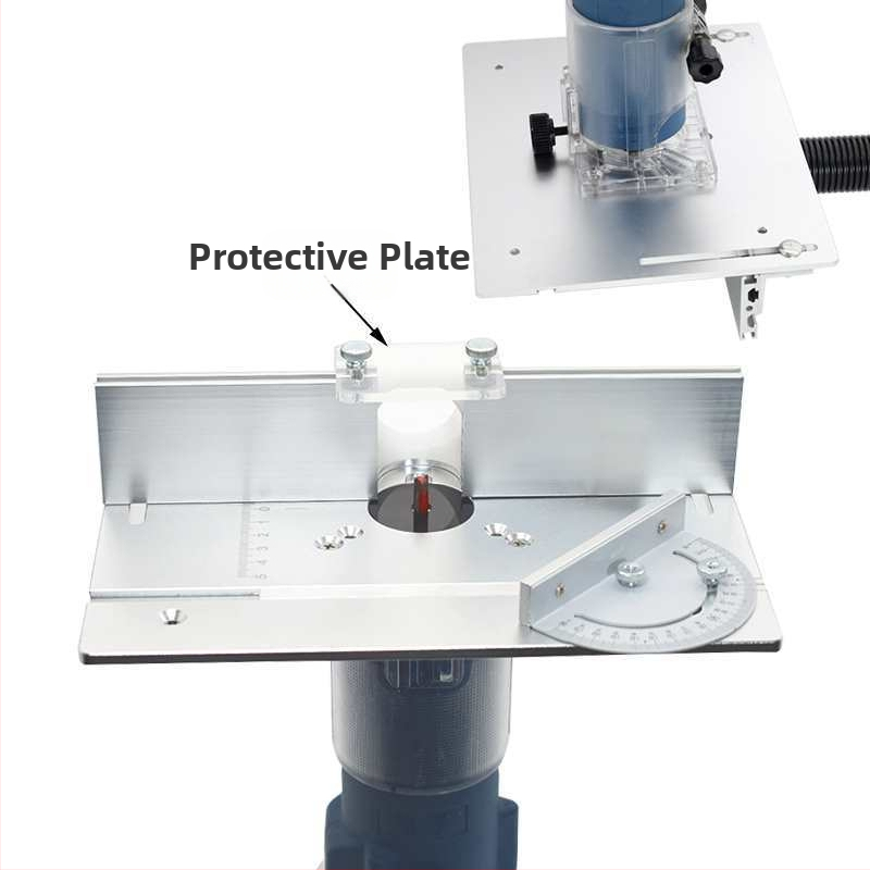 Дървообработваща машина за гравиране и фрезоване със многофункционална повдигаща работна маса, кантоване и канавки върху алуминиев панел — Напрежение 2,4 V