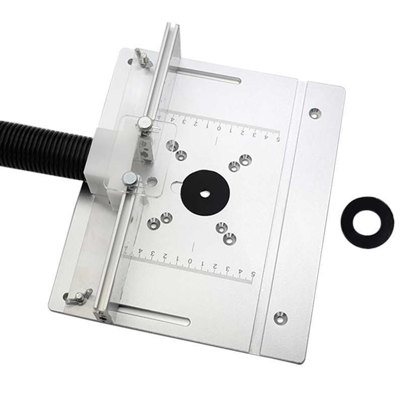 Дървообработваща машина за гравиране и фрезоване със многофункционална повдигаща работна маса, кантоване и канавки върху алуминиев панел — Напрежение 2,4 V