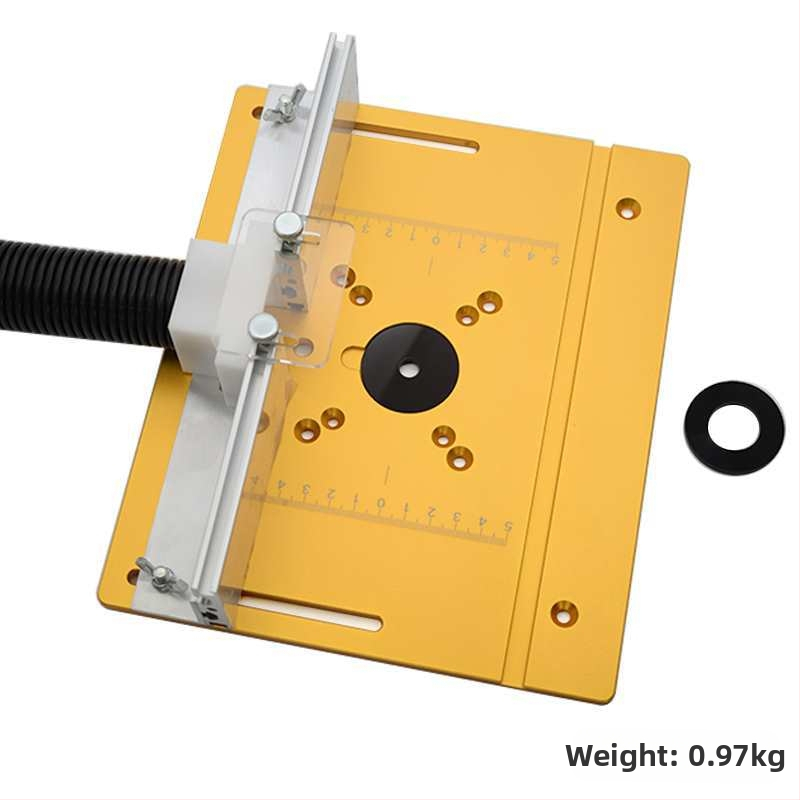 Дървообработваща машина за гравиране и фрезоване със многофункционална повдигаща работна маса, кантоване и канавки върху алуминиев панел — Напрежение 2,4 V