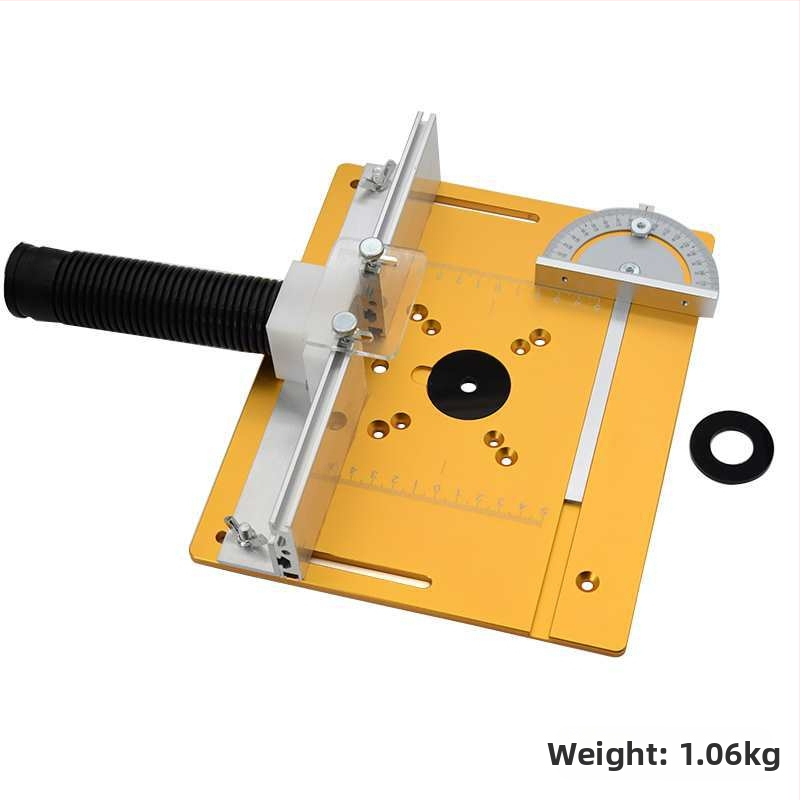 Дървообработваща машина за гравиране и фрезоване със многофункционална повдигаща работна маса, кантоване и канавки върху алуминиев панел — Напрежение 2,4 V