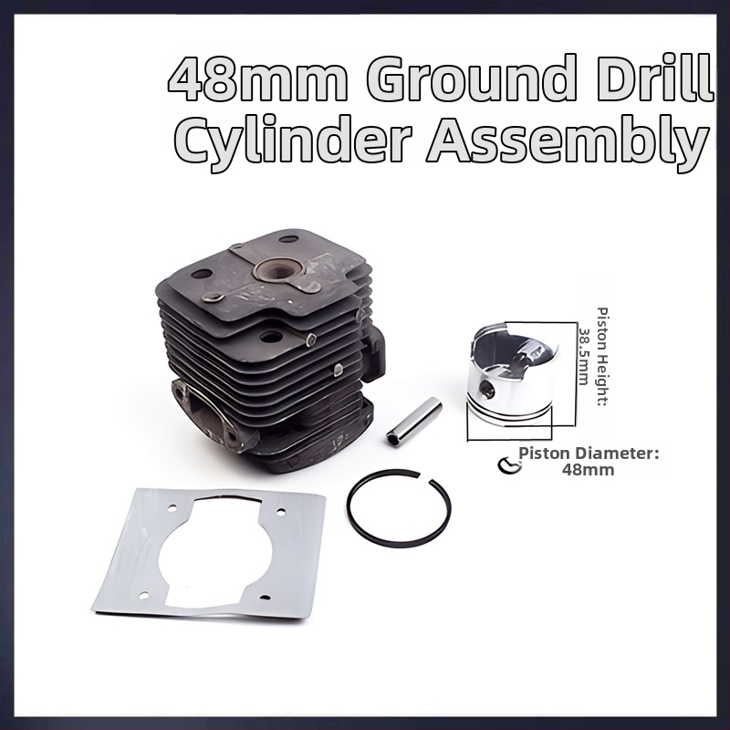 Kéthordós fűkasza hengerfej — fém, fűkasza/kertészeti géphez, 0,43 kg, kompatibilis a 40-5/430 és 40-6/44-5/48F modellekkel