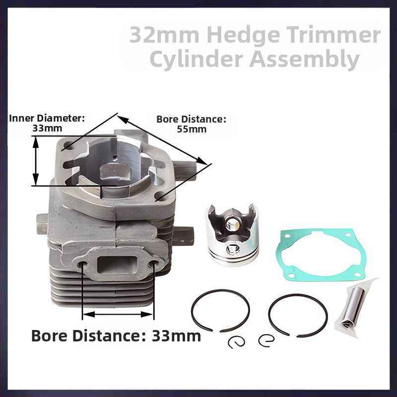 Kéthordós fűkasza hengerfej — fém, fűkasza/kertészeti géphez, 0,43 kg, kompatibilis a 40-5/430 és 40-6/44-5/48F modellekkel