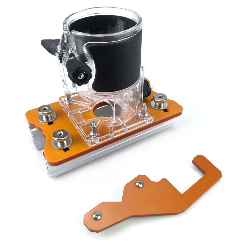 Conector invizibil 2 în 1 pentru slotare — placă de slotare pentru dulapuri și mobilier din lemn (a doua generație)