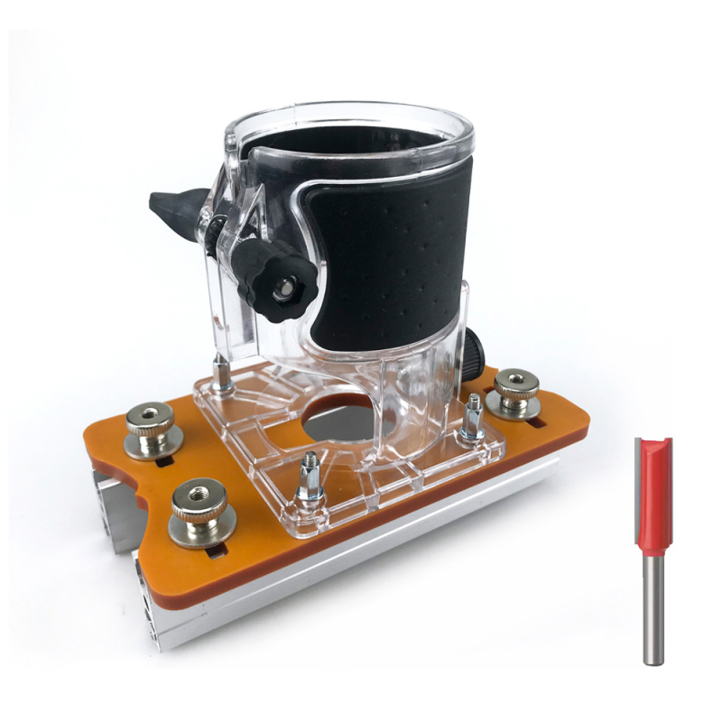 Conector invizibil 2 în 1 pentru slotare — placă de slotare pentru dulapuri și mobilier din lemn (a doua generație)