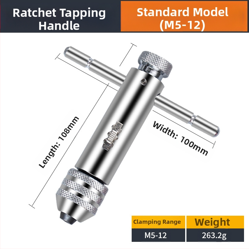 Maib Σετ Τάπινγκ με Χειροκίνητο Εργαλείο και Κεφαλές Δραπανοποίησης