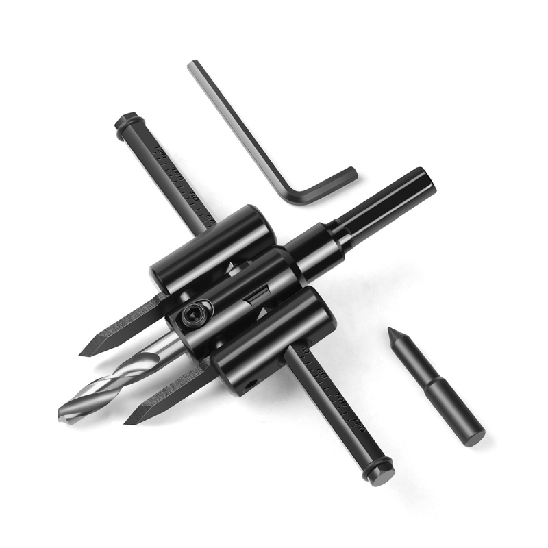 Регулируем инструмент за пробиване на отвори за дървообработване, самолетоподобен дизайн, интегриран таванен пробивател – Hibiscus Jincheng