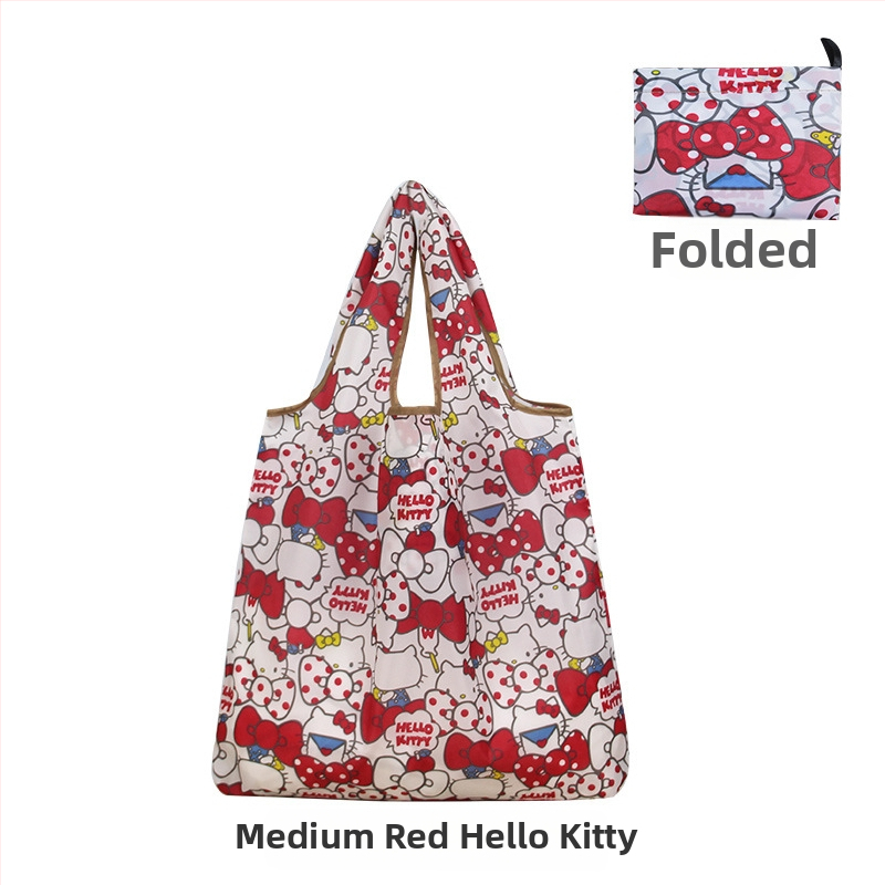 Τσάντα tote με καρτούν — επαναχρησιμοποιήσιμη περιβαλλοντική τσάντα αγορών, μεταξοτυπία, προσαρμόσιμη