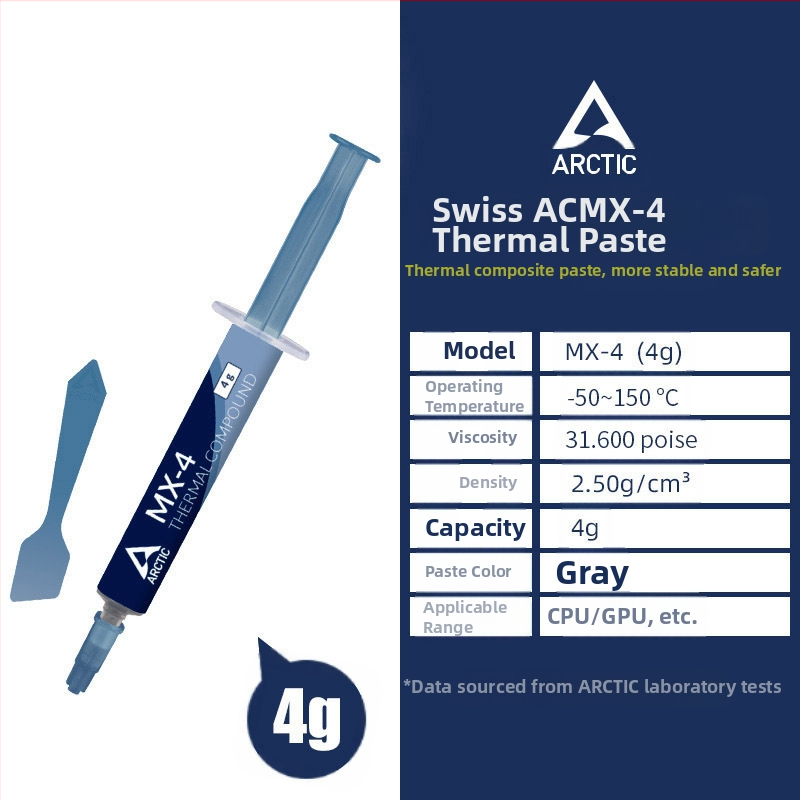 Arctic MX-4 термопаста за охлаждане на CPU и GPU
