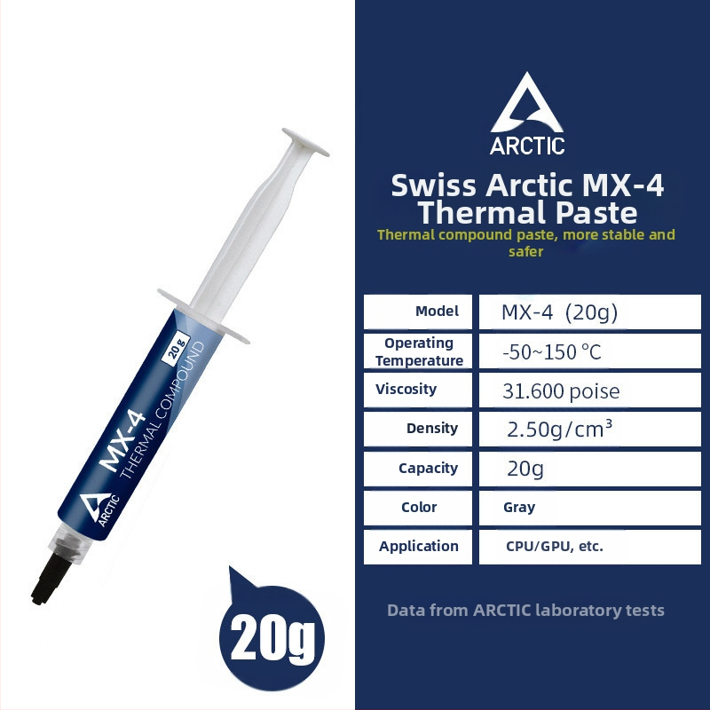 Arctic MX-4 термопаста за охлаждане на CPU и GPU