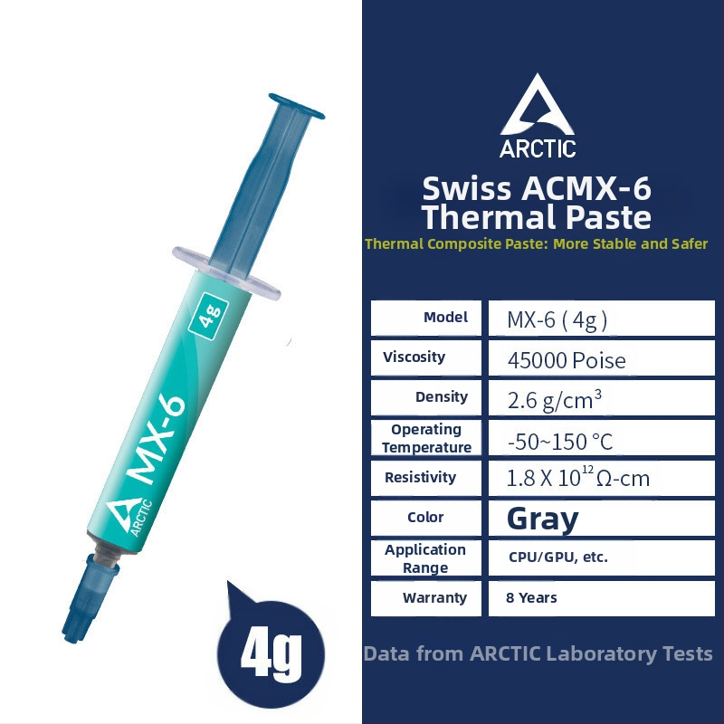 Arctic MX-4 термопаста за охлаждане на CPU и GPU