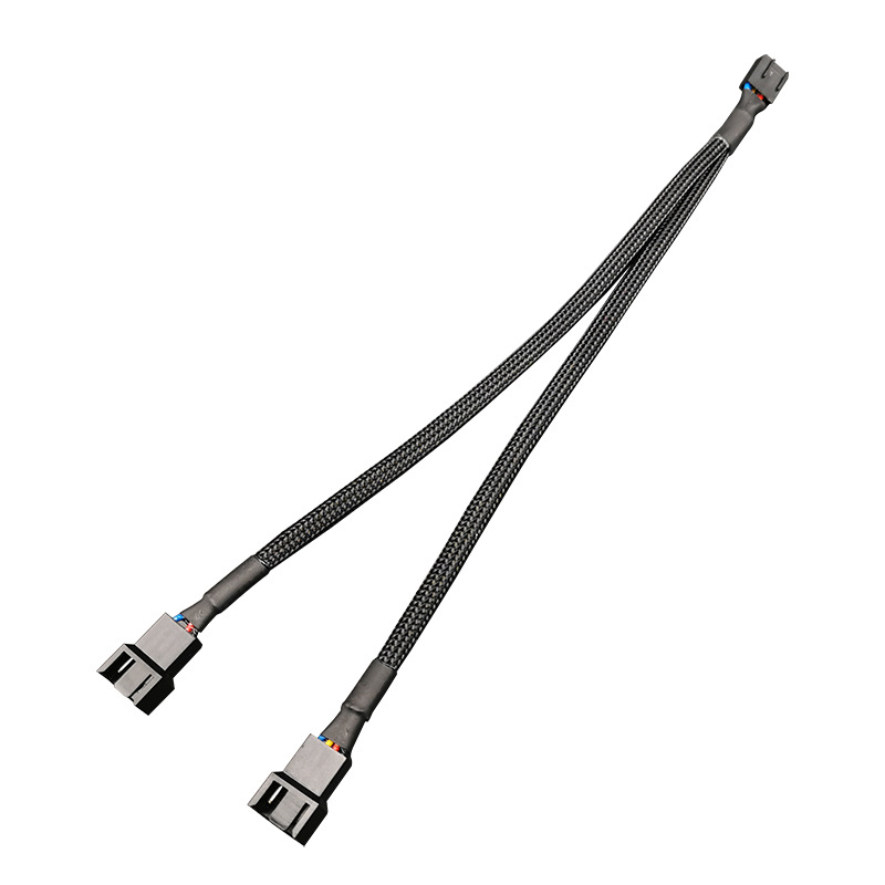 4-πιν PWM διανομέας ανεμιστήρα με hub, μήκος 27 cm, χαλκός αγωγός, για ψύξη PC