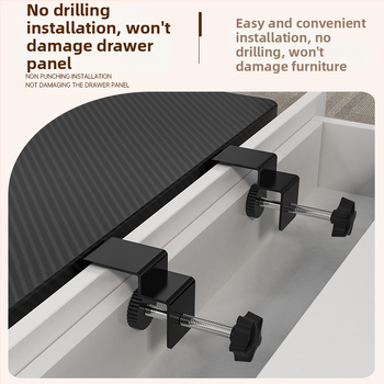 Πλάκα επέκτασης συρταριού γραφείου – συμβατή με συρτάρια, πτυσσόμενη, μεταλλική κατασκευή, OEM έτοιμη, δυνατότητα προσαρμογής