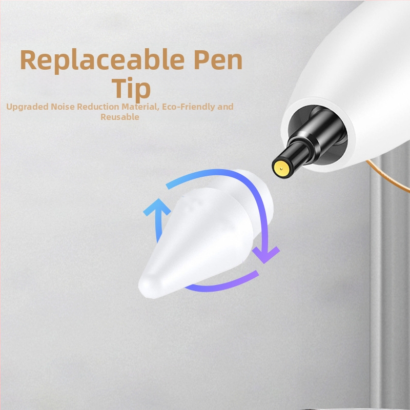 Капацитивен стилус за iPad и таблети с магнитно закрепване, метален корпус, универсален дизайн