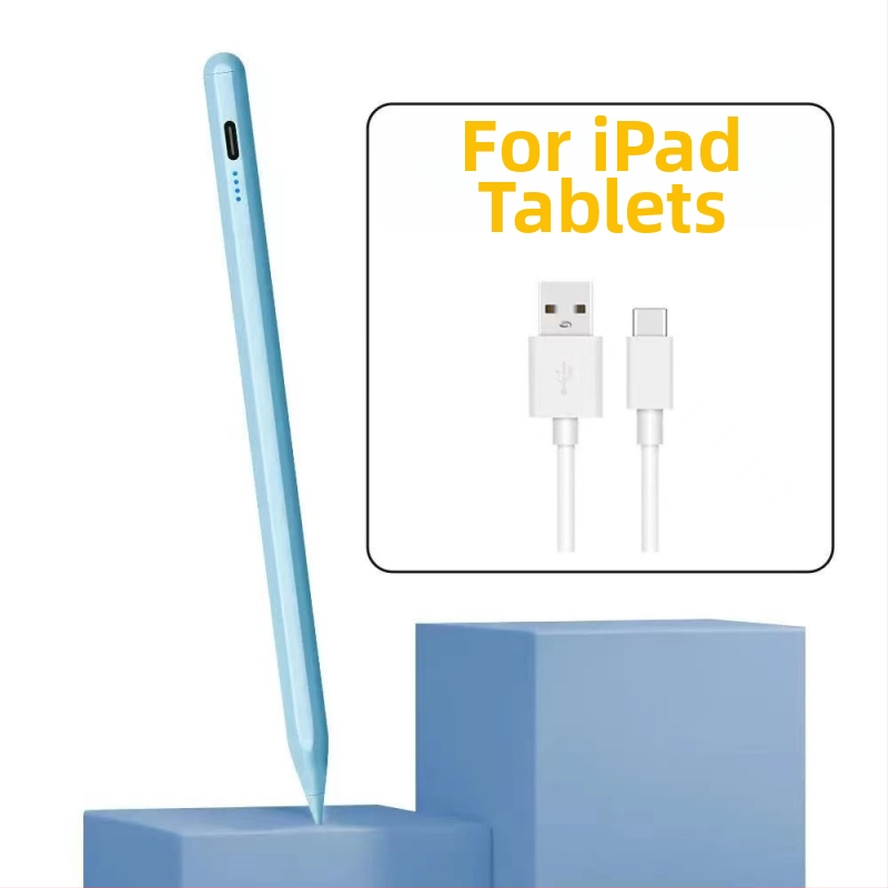 Kapacitív stylus toll iPadhez és tabletekhez mágneses rögzítéssel, fém tokkal, univerzális minden egyben dizájn