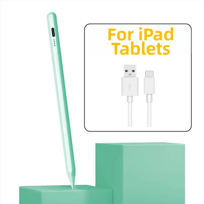 Kapacitív stylus toll iPadhez és tabletekhez mágneses rögzítéssel, fém tokkal, univerzális minden egyben dizájn