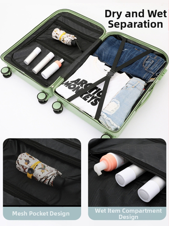 Βαλίτσα ABS+PC με κλειδαριά κωδικού, κυλιόμενοι τροχοί, αδιάβροχη και αντικλοπτική, μεγάλη χωρητικότητα, μάρκα Pannami, μοντέλο 233