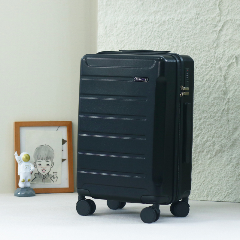 Куфар за пътуване с голям капацитет, ABS+PC материал, отваряне с цип, антибактериална функция и сухо/мокро разделение, универсални колела за бизнес пътувания