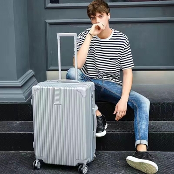 Unisex βαλίτσα ταξιδιού με ρετρό κορεατικό στυλ, επέκταση, κλειδαριά με κωδικό, ABS+PC υλικό, περιστρεφόμενοι τροχοί, επένδυση πολυεστέρα, άνοιξη 2025, κατάλληλη για οικογενειακή χρήση