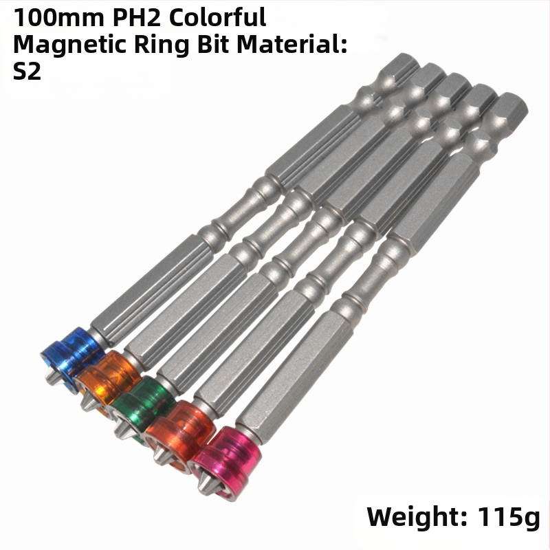 Neutral PH2 кръстовиден магнитен бит за отвертка, S2 инструментална стомана
