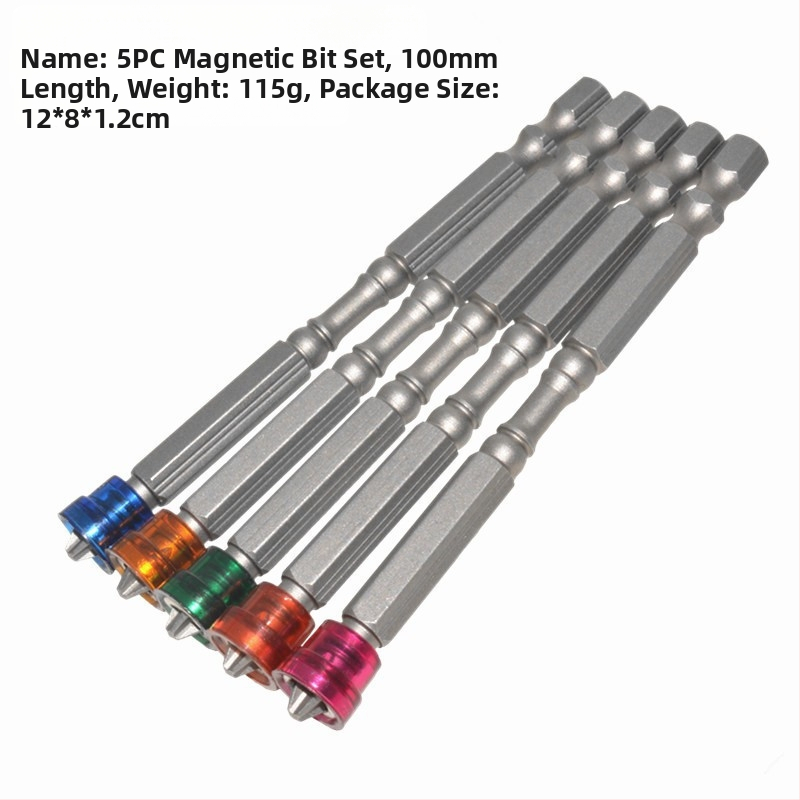 Neutral PH2 keresztesfej mágneses csavarhúzó bit, S2 szerszámacél