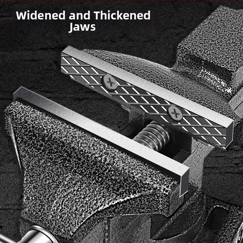 Oudisi мини настолен многофункционален универсален винтов зажим с 360° въртене, тегло 1.93 кг