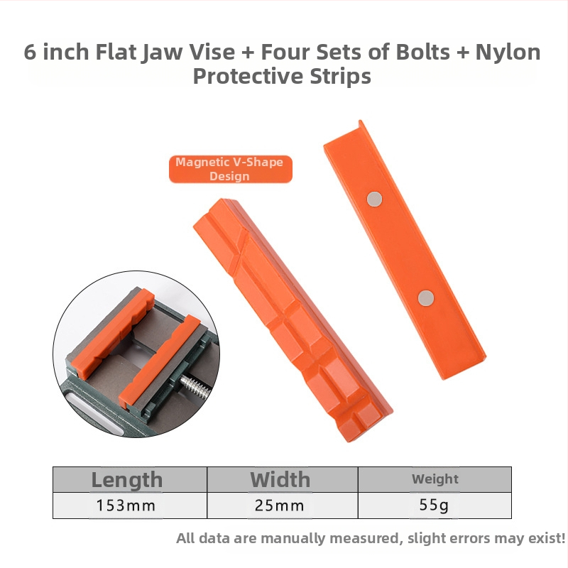 MYTEC/Meike αντιμαγνητικό, αμερικανικού στιλ, με επίπεδες σιαγόνες – bench vise με εξάρτημα διάτρησης για ακριβή οικιακή εργασία