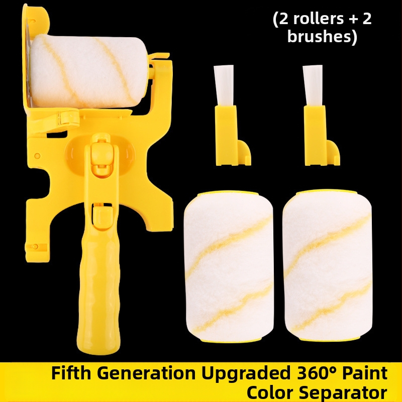 Ρολό-εργαλείο διαχωρισμού χρωμάτων για λατεξ βαφή — για εσωτερικούς τοίχους, διαχωρισμό γωνιών, περιγράμμιση (χειμώνας 2022)