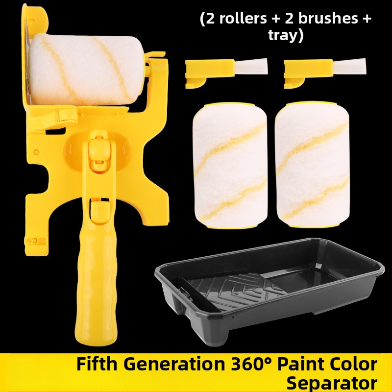 Ρολό-εργαλείο διαχωρισμού χρωμάτων για λατεξ βαφή — για εσωτερικούς τοίχους, διαχωρισμό γωνιών, περιγράμμιση (χειμώνας 2022)