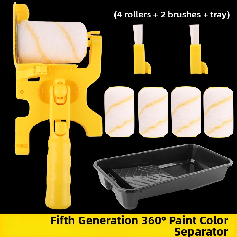 Ρολό-εργαλείο διαχωρισμού χρωμάτων για λατεξ βαφή — για εσωτερικούς τοίχους, διαχωρισμό γωνιών, περιγράμμιση (χειμώνας 2022)