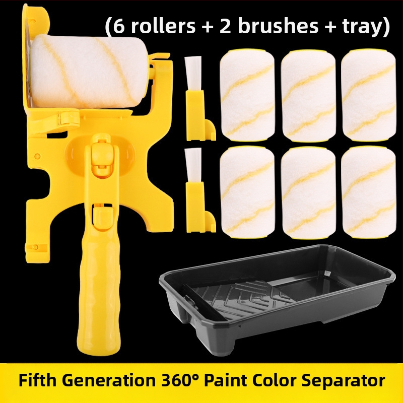 Ρολό-εργαλείο διαχωρισμού χρωμάτων για λατεξ βαφή — για εσωτερικούς τοίχους, διαχωρισμό γωνιών, περιγράμμιση (χειμώνας 2022)