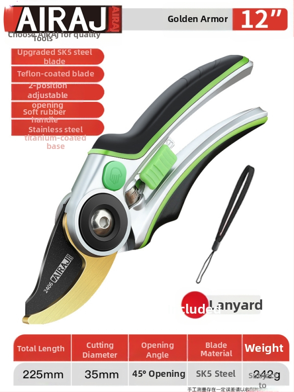 Ножици за подрязване в градината – за плодови дървета, клони и цветя