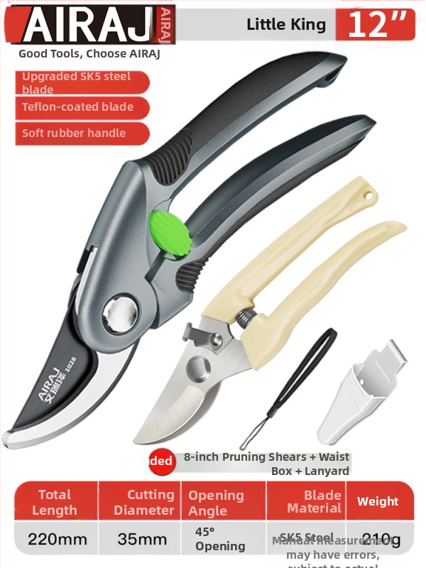 Ножици за подрязване в градината – за плодови дървета, клони и цветя