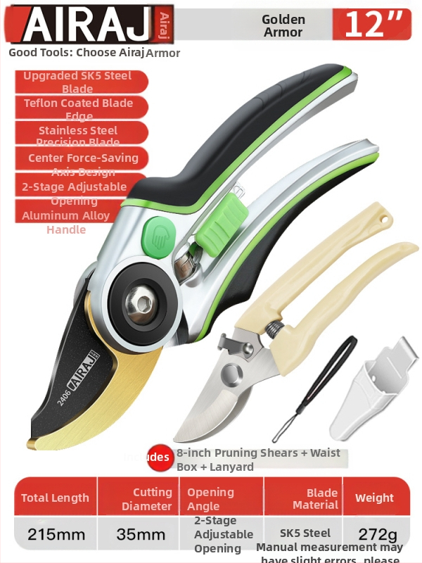 Ножици за подрязване в градината – за плодови дървета, клони и цветя