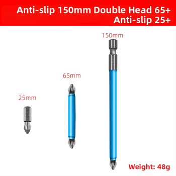 Σετ μπιτ με σταυροειδή κεφαλή και αντιολισθητική λειτουργία για οικιακή χρήση — κράμα ατσάλι