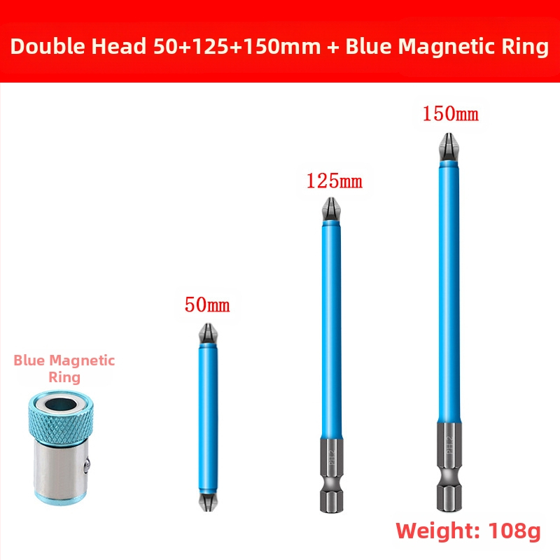 Σετ μπιτ με σταυροειδή κεφαλή και αντιολισθητική λειτουργία για οικιακή χρήση — κράμα ατσάλι