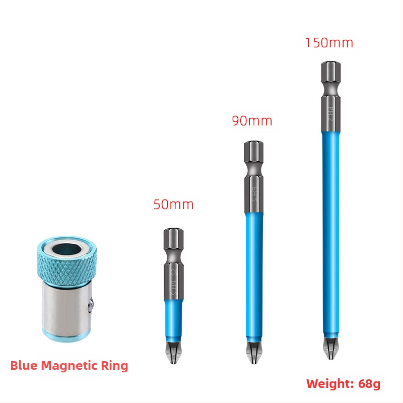 Σετ μπιτ με σταυροειδή κεφαλή και αντιολισθητική λειτουργία για οικιακή χρήση — κράμα ατσάλι