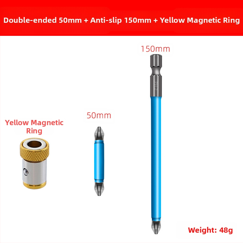 Σετ μπιτ με σταυροειδή κεφαλή και αντιολισθητική λειτουργία για οικιακή χρήση — κράμα ατσάλι